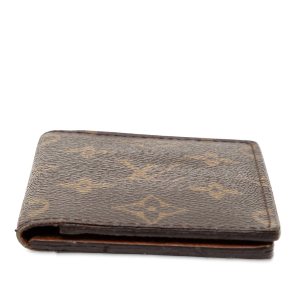 Louis Vuitton B Louis Vuitton Brown Monogram Canvas Fabric Monogram Pocket Organizer France