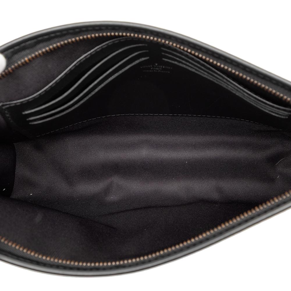 Louis Vuitton AB Louis Vuitton Black Monogram Canvas Fabric Monogram Eclipse Pochette Voyage MM France