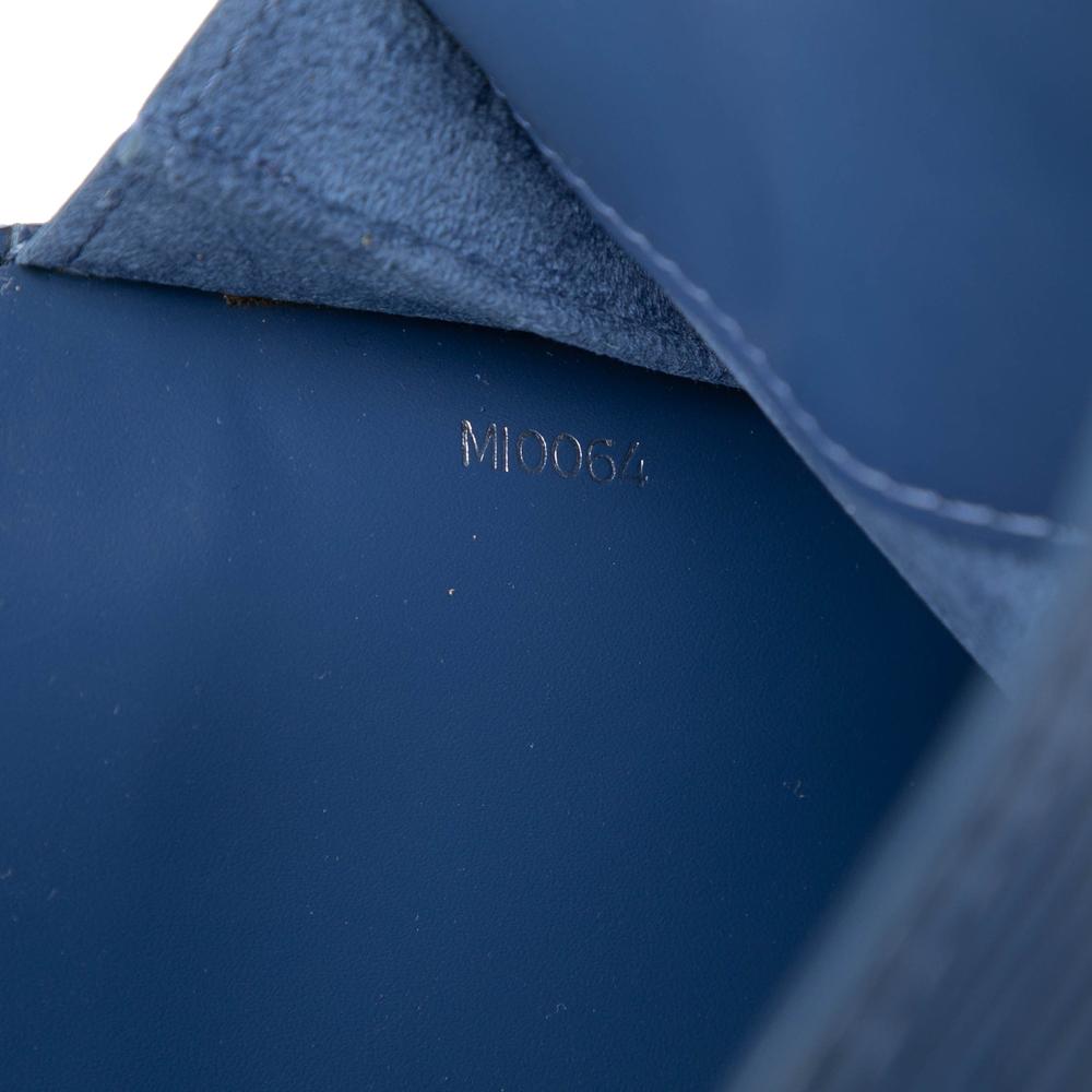 Louis Vuitton AB Louis Vuitton Blue Midnight Blue Epi Leather Leather Epi Pont Neuf France