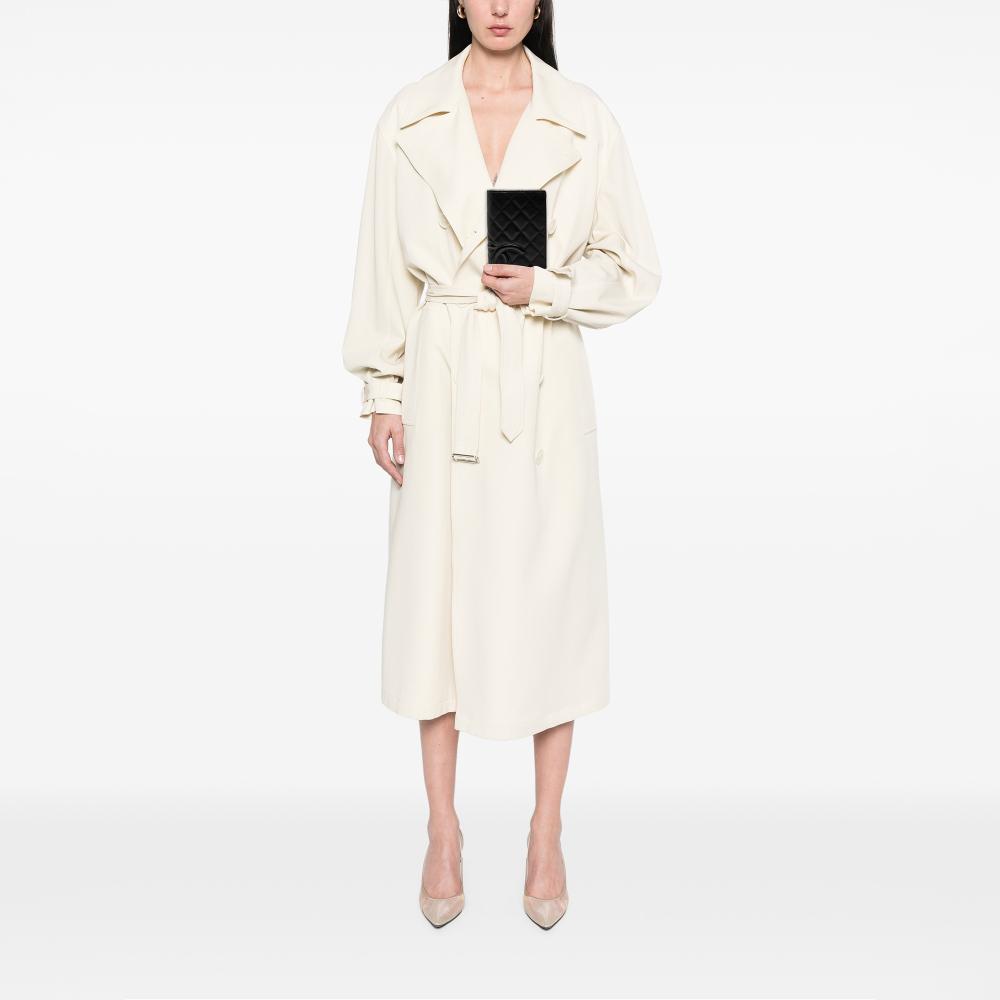 Chanel B Chanel Black Lambskin Leather Leather Quilted Lambskin Cambon Ligne Bifold Wallet Italy