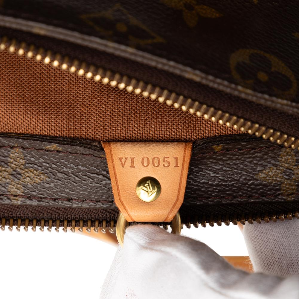 Louis Vuitton B Louis Vuitton Brown Monogram Canvas Fabric Monogram Cabas Piano France