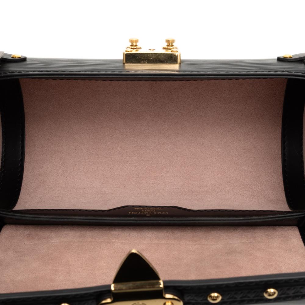 Louis Vuitton AB Louis Vuitton Black Epi Leather Leather Epi Papillon Trunk Italy