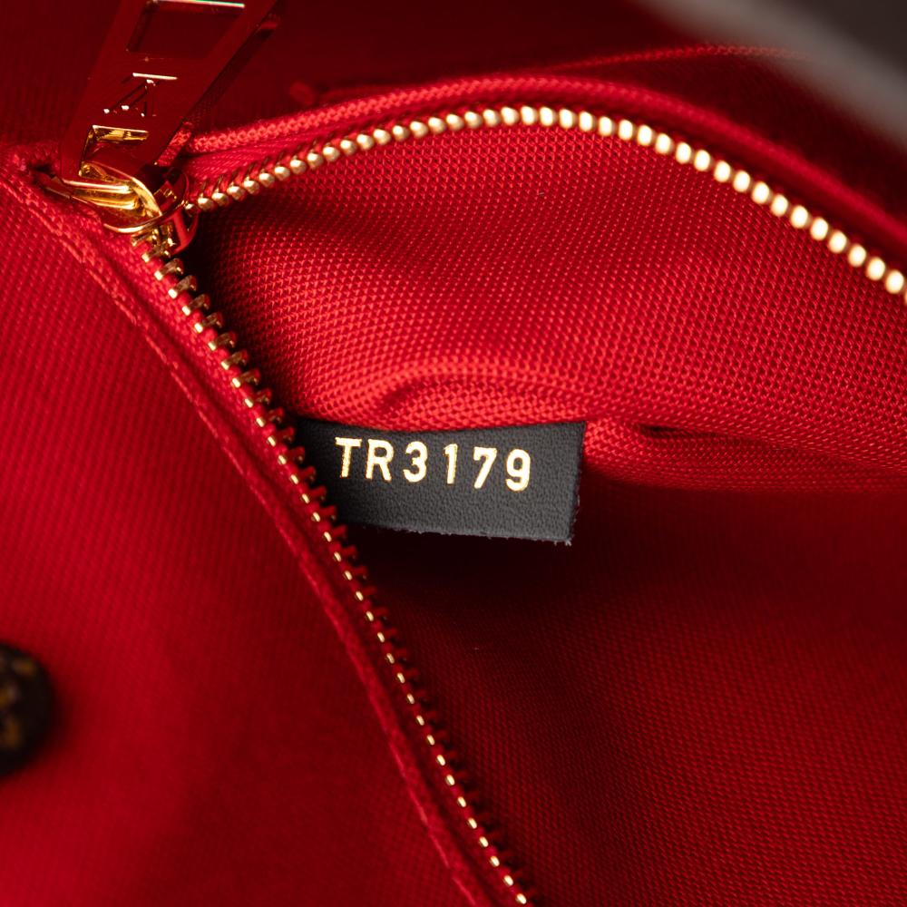 Louis Vuitton B Louis Vuitton Brown Monogram Canvas Fabric Monogram Reverse Giant OnTheGo GM France