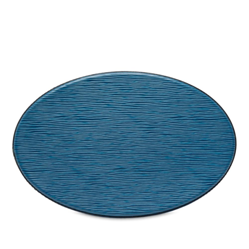 Louis Vuitton B Louis Vuitton Blue Epi Leather Leather Epi Cluny France