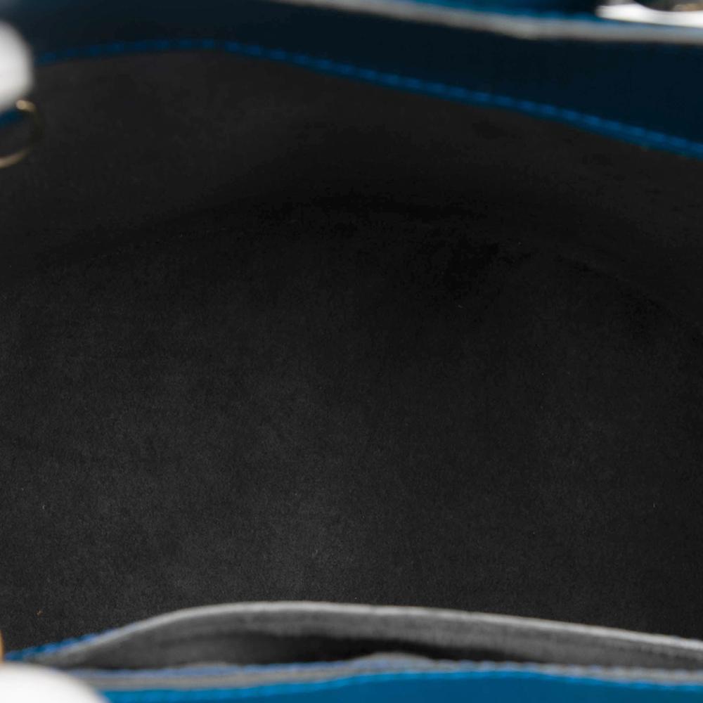 Louis Vuitton B Louis Vuitton Blue Epi Leather Leather Epi Cluny France