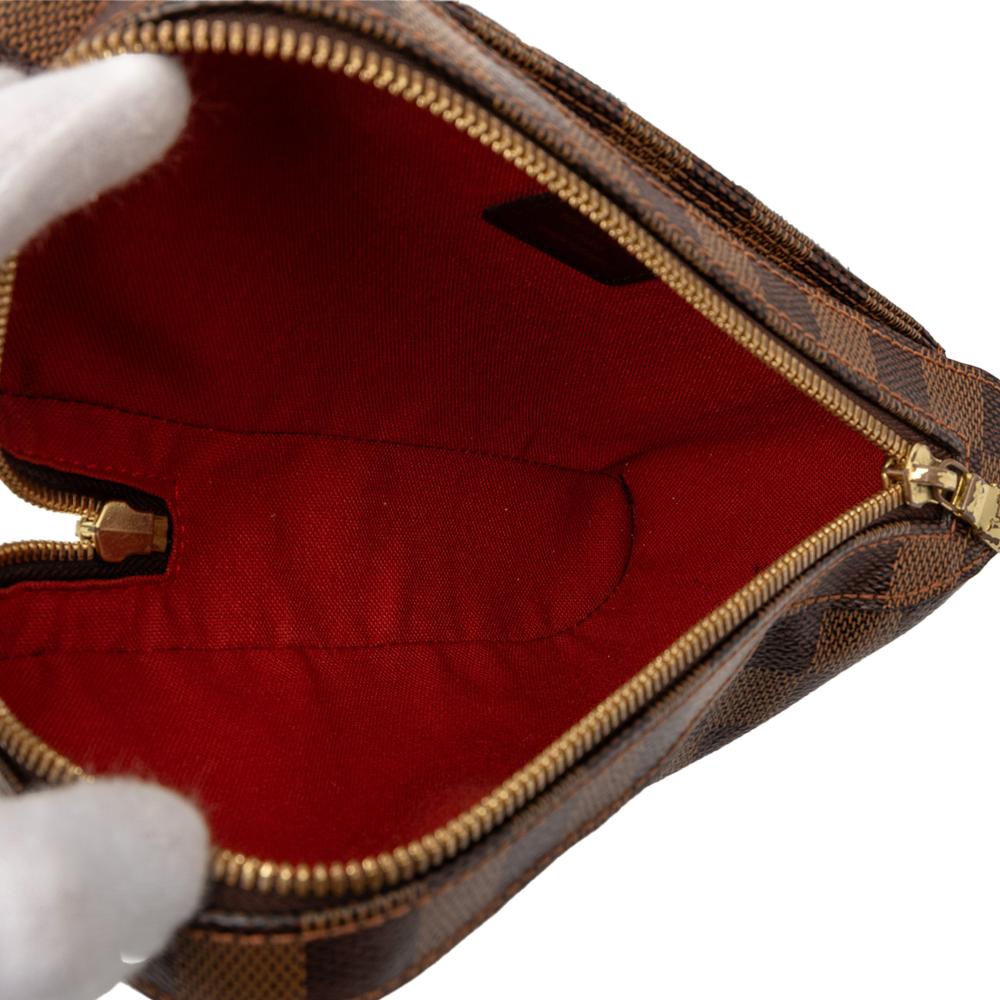 Louis Vuitton AB Louis Vuitton Brown Damier Canvas Fabric Damier Ebene Geronimos Spain