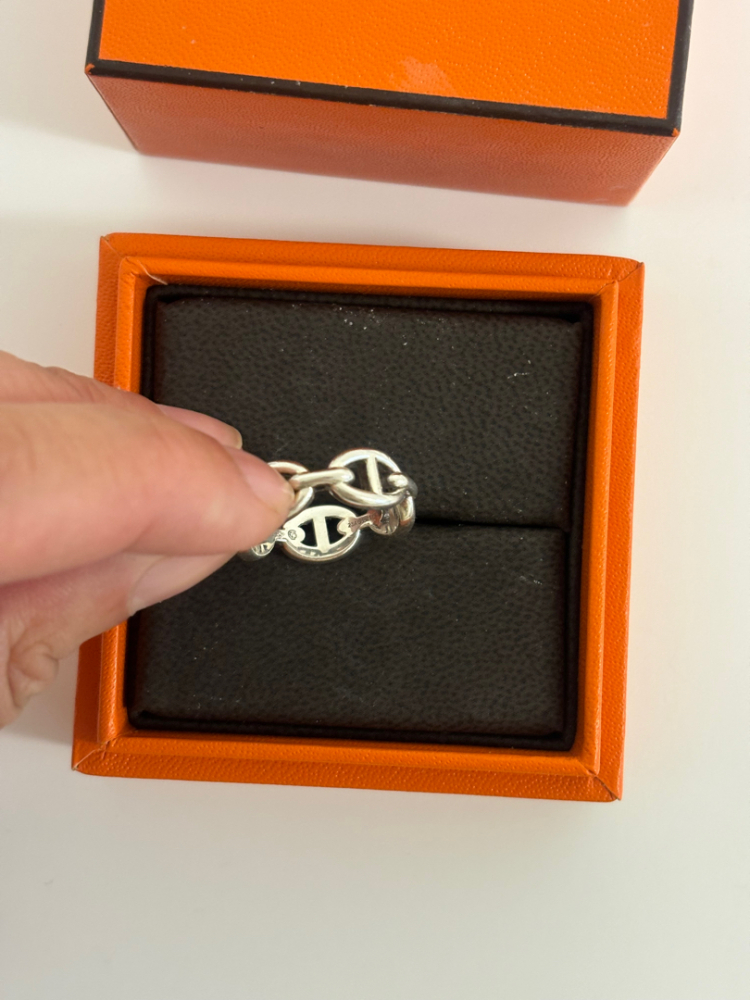 Hermès Chaîne d'ancre ring