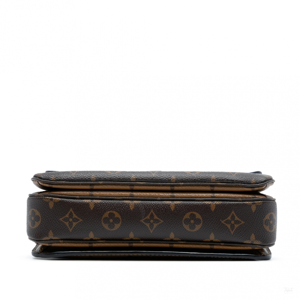 Louis Vuitton Pochette Métis Canvas Flap Crossbody Monogram Reverse
