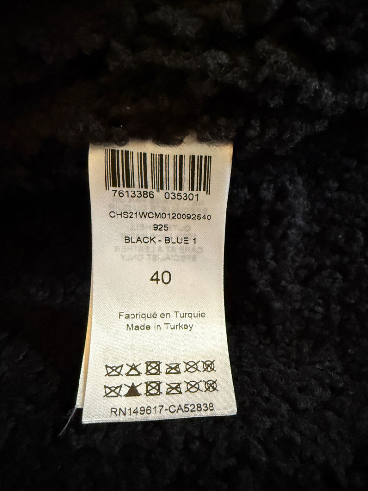 See By Chloé Mantel aus Schafsfell