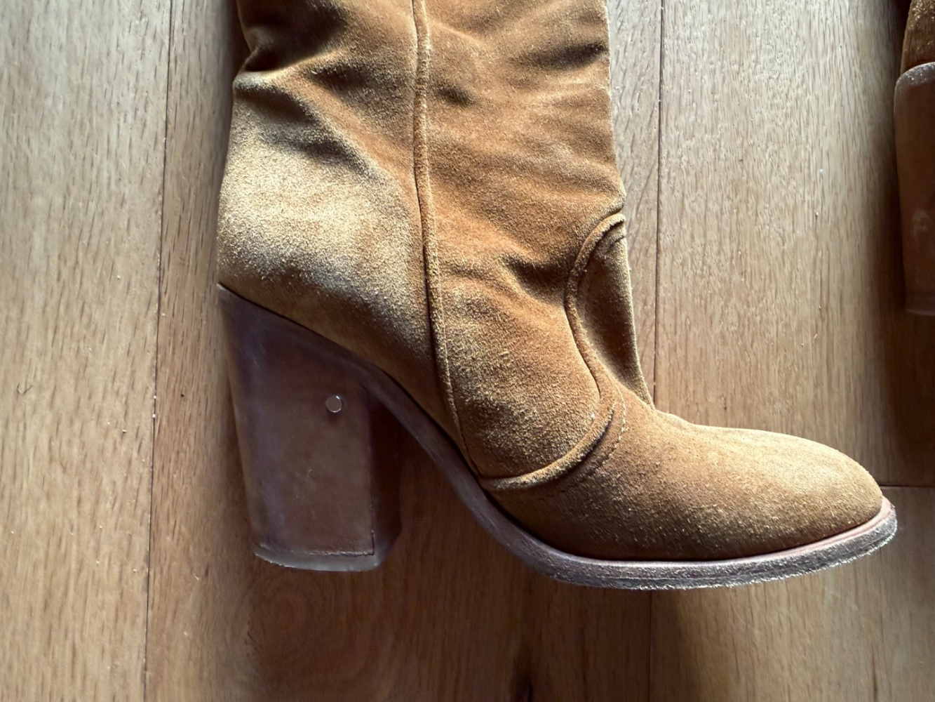 Laurence Dacade Bottes hautes en daim Silas