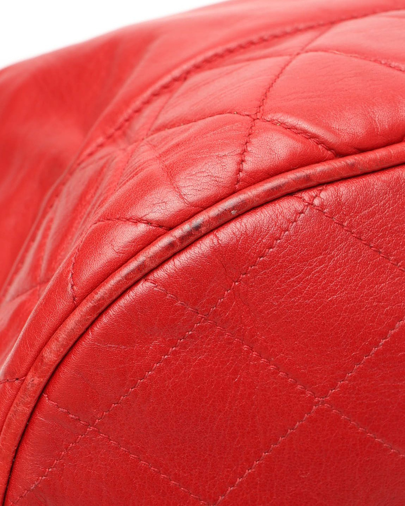 Chanel Quilted Bucket Bag