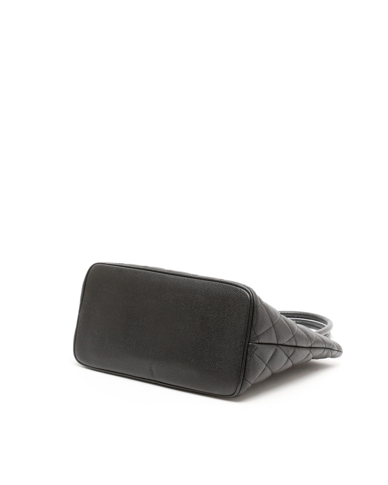 Chanel Caviar Medallion Tote Bag