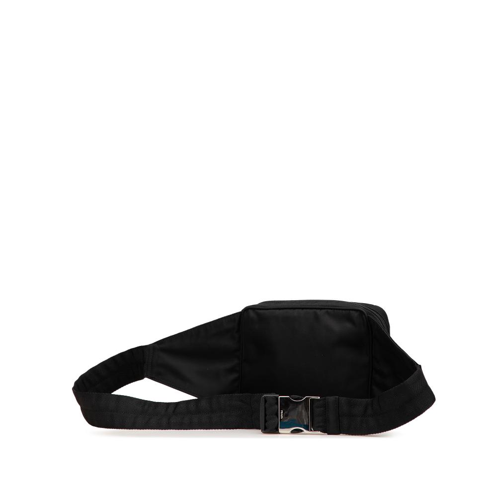 Prada B Prada Black Nylon Fabric Tessuto Belt Bag China