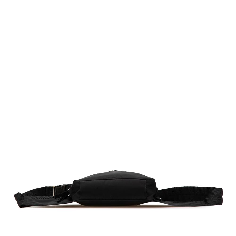 Prada B Prada Black Nylon Fabric Tessuto Belt Bag China
