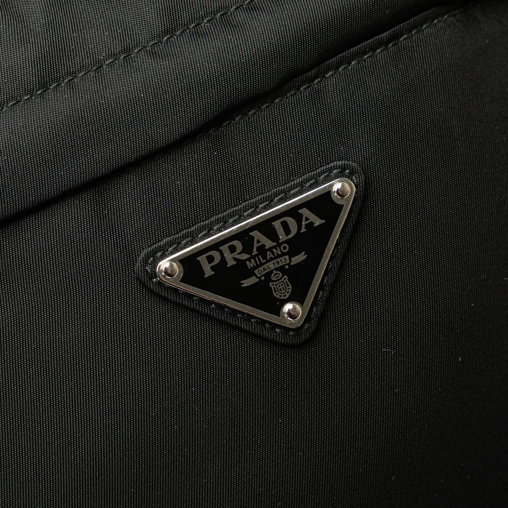 Prada B Prada Black Nylon Fabric Tessuto Belt Bag China
