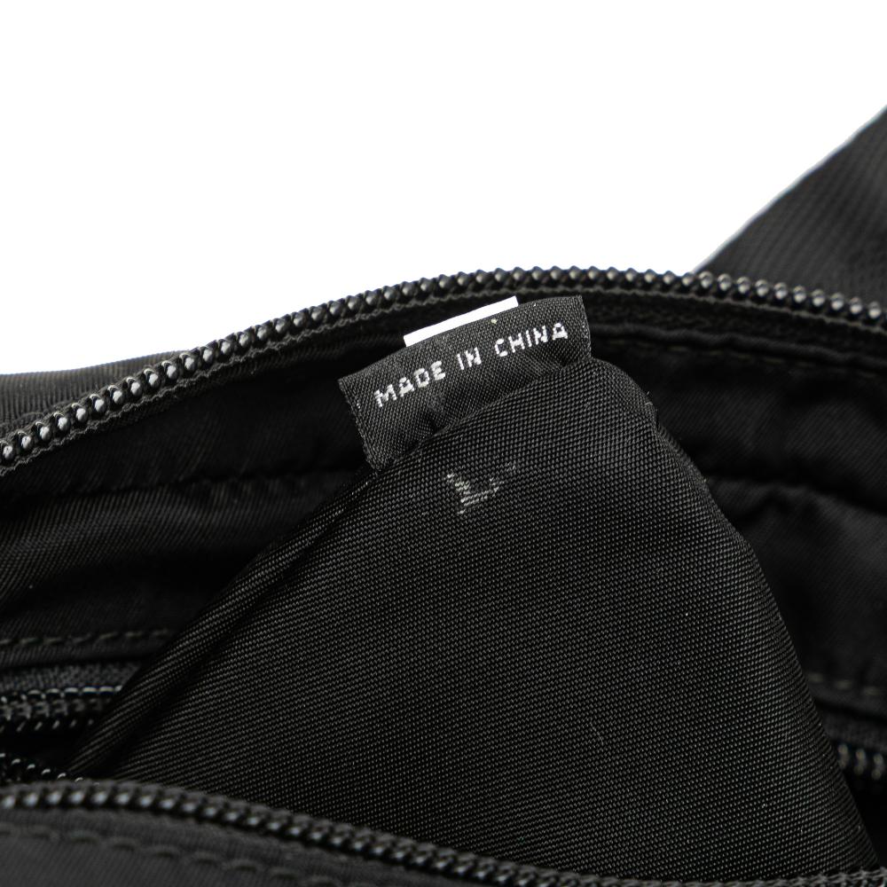 Prada B Prada Black Nylon Fabric Tessuto Belt Bag China