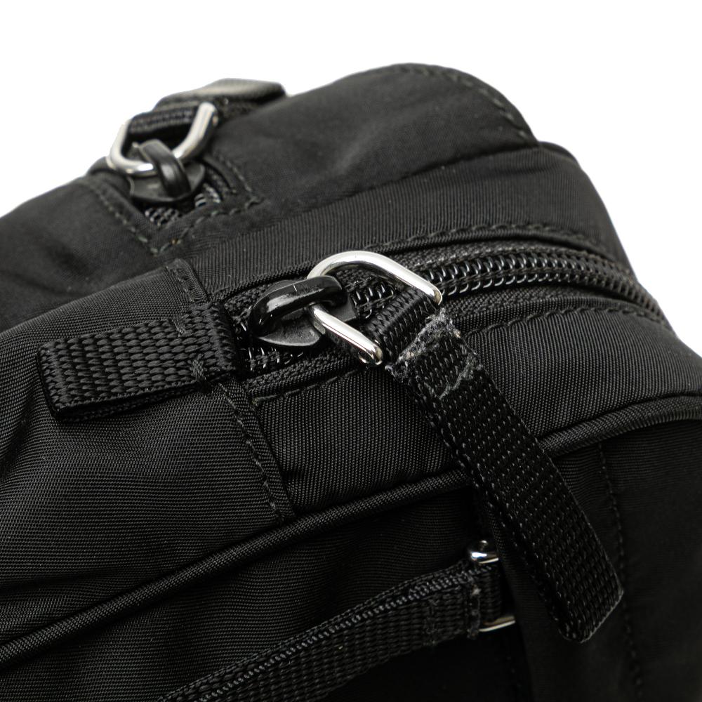 Prada B Prada Black Nylon Fabric Tessuto Belt Bag China