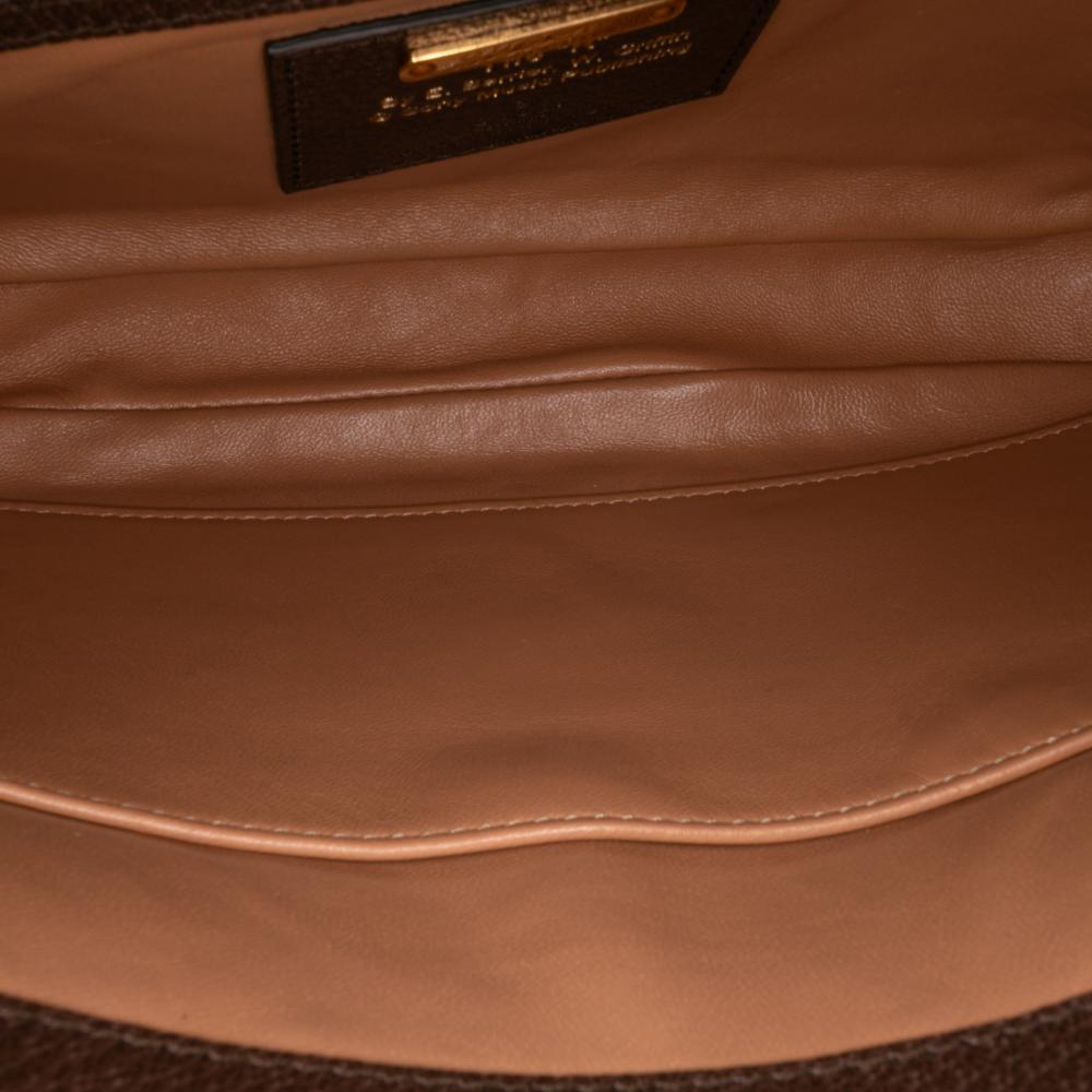 Gucci B Gucci Brown Light Beige Canvas Fabric Small 100 Centennial Music Jackie 1961 Crossbody Italy