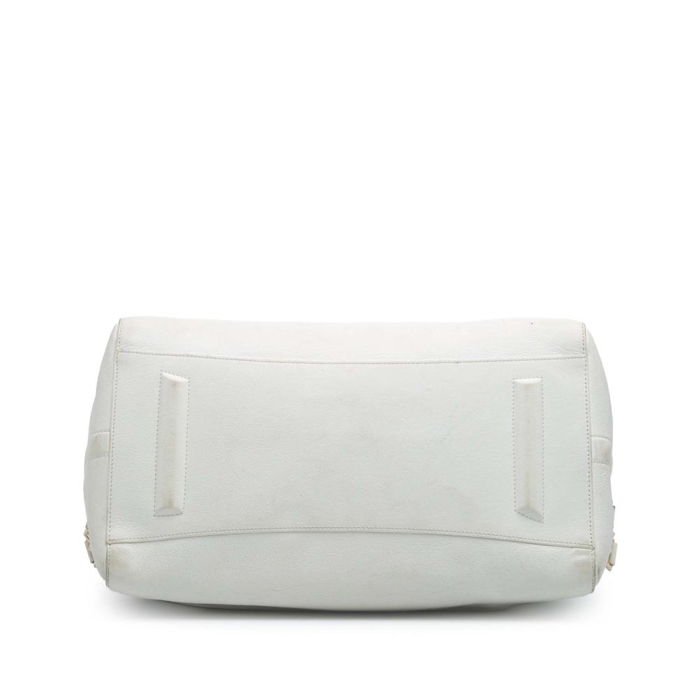 Givenchy B Givenchy White Calf Leather Large Antigona Satchel Italy
