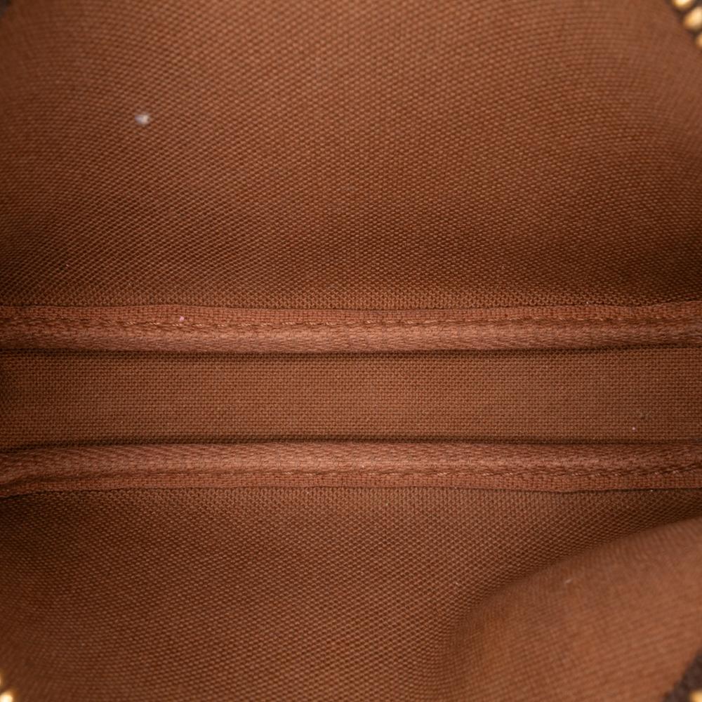 Louis Vuitton B Louis Vuitton Brown Monogram Canvas Fabric Monogram Mini Pochette Accessoires France