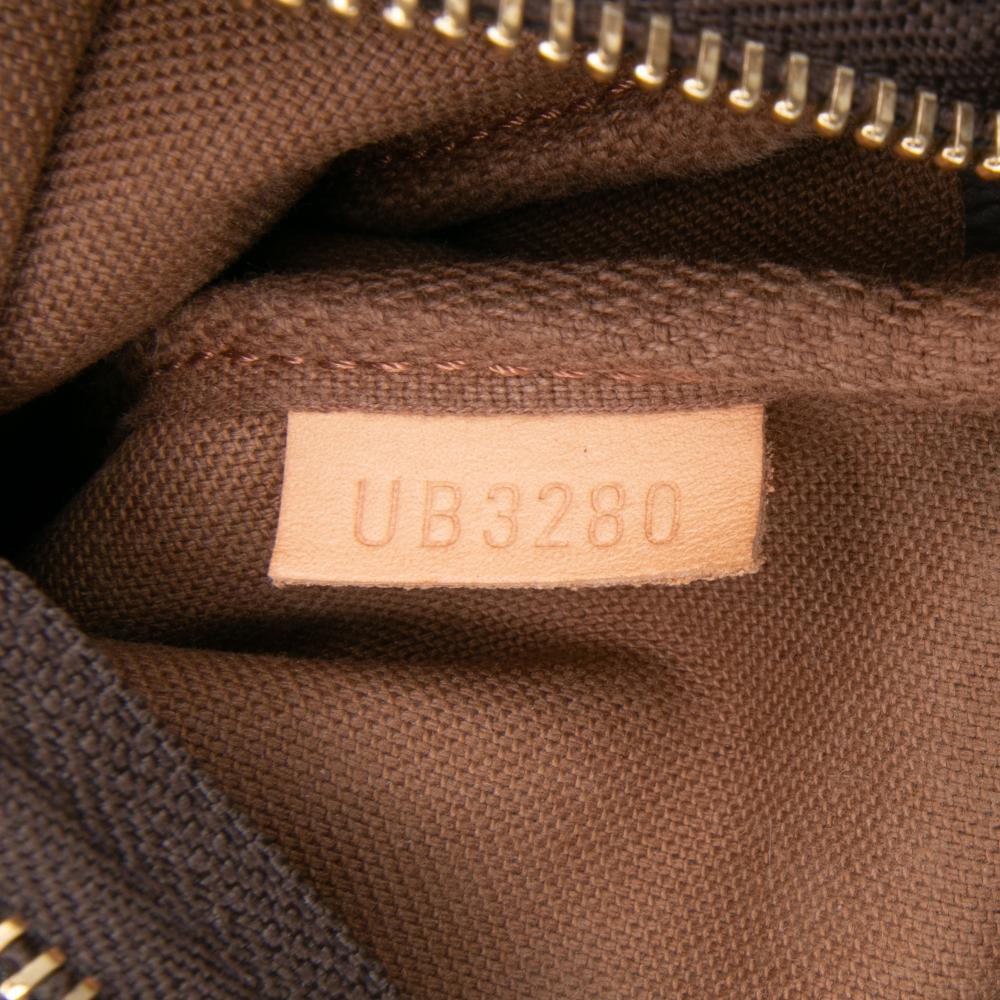 Louis Vuitton B Louis Vuitton Brown Monogram Canvas Fabric Monogram Mini Pochette Accessoires Spain