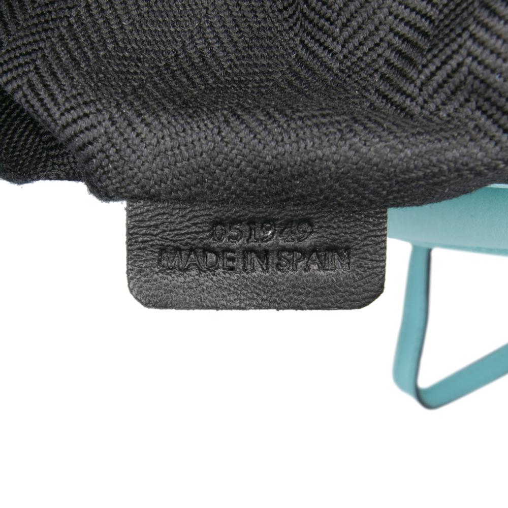 Loewe AB LOEWE Blue Light Blue Calf Leather Mini skin Puzzle Satchel Spain