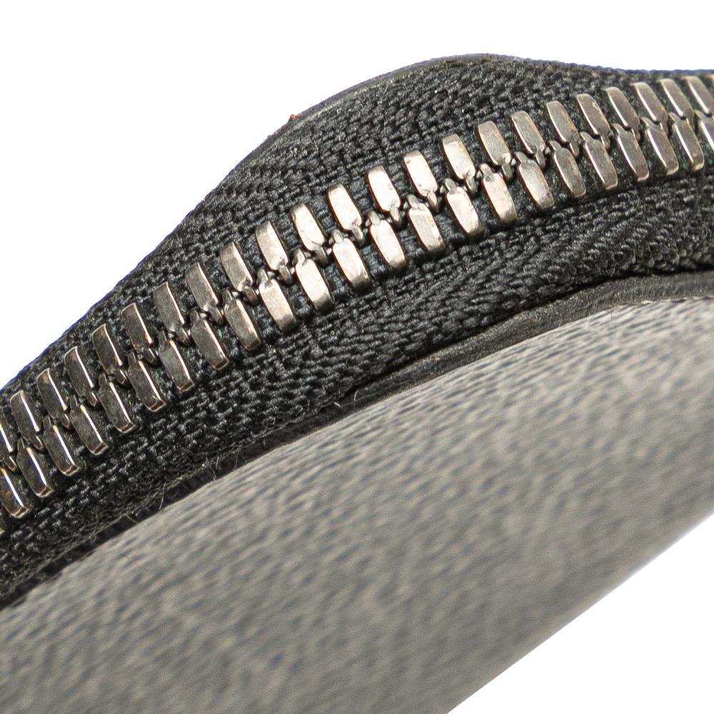 Louis Vuitton B Louis Vuitton Black Monogram Canvas Canvas Monogram Eclipse Zippy Coin Purse France