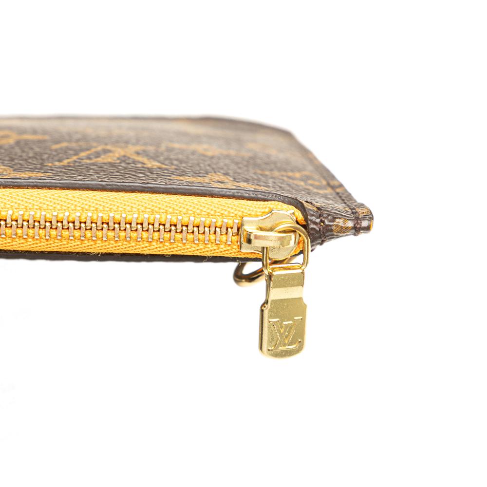 Louis Vuitton AB Louis Vuitton Brown Monogram Canvas Canvas Monogram Neverfull Pouch France