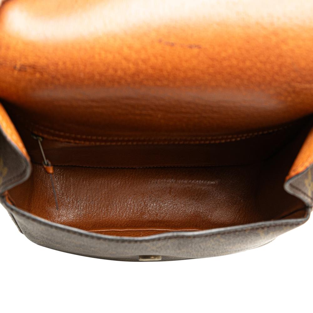 Louis Vuitton B Louis Vuitton Brown Monogram Canvas Fabric Monogram Saint Cloud GM France