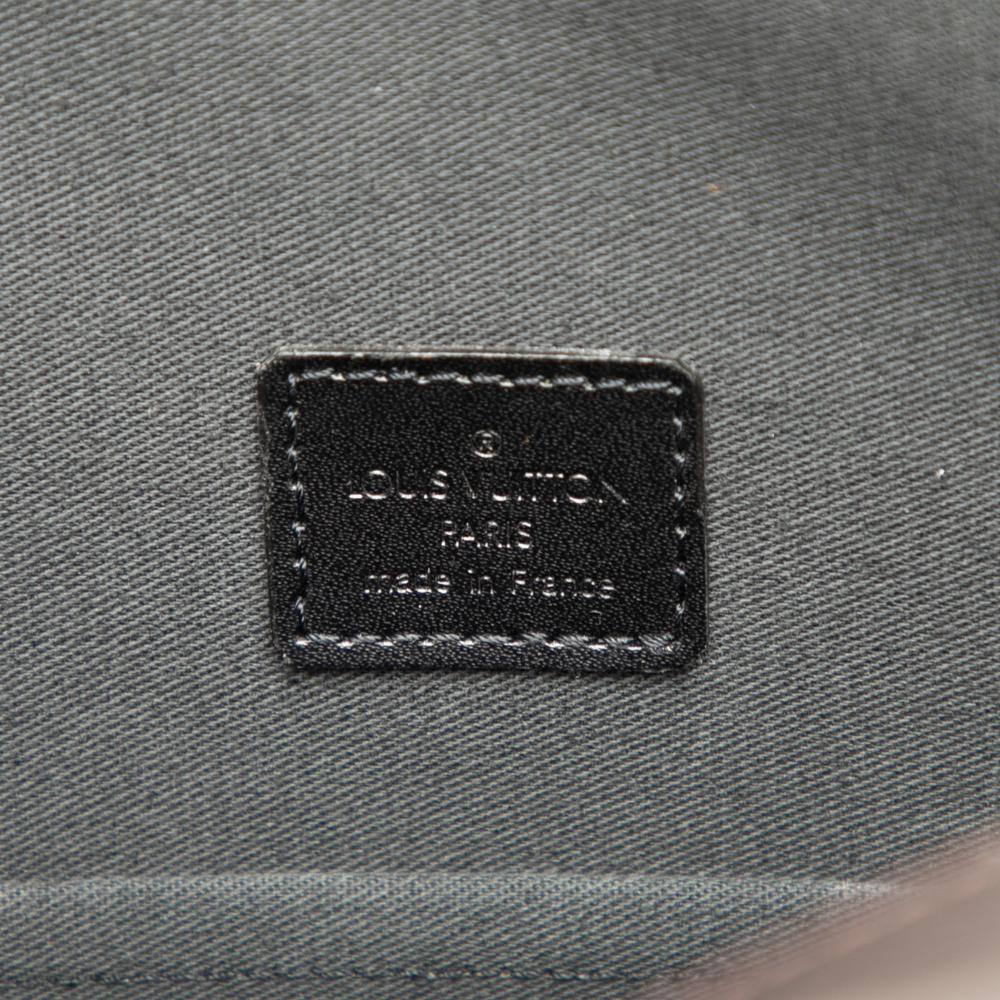 Louis Vuitton AB Louis Vuitton Brown Dark Brown Calf Leather Monogram Glace Steve France