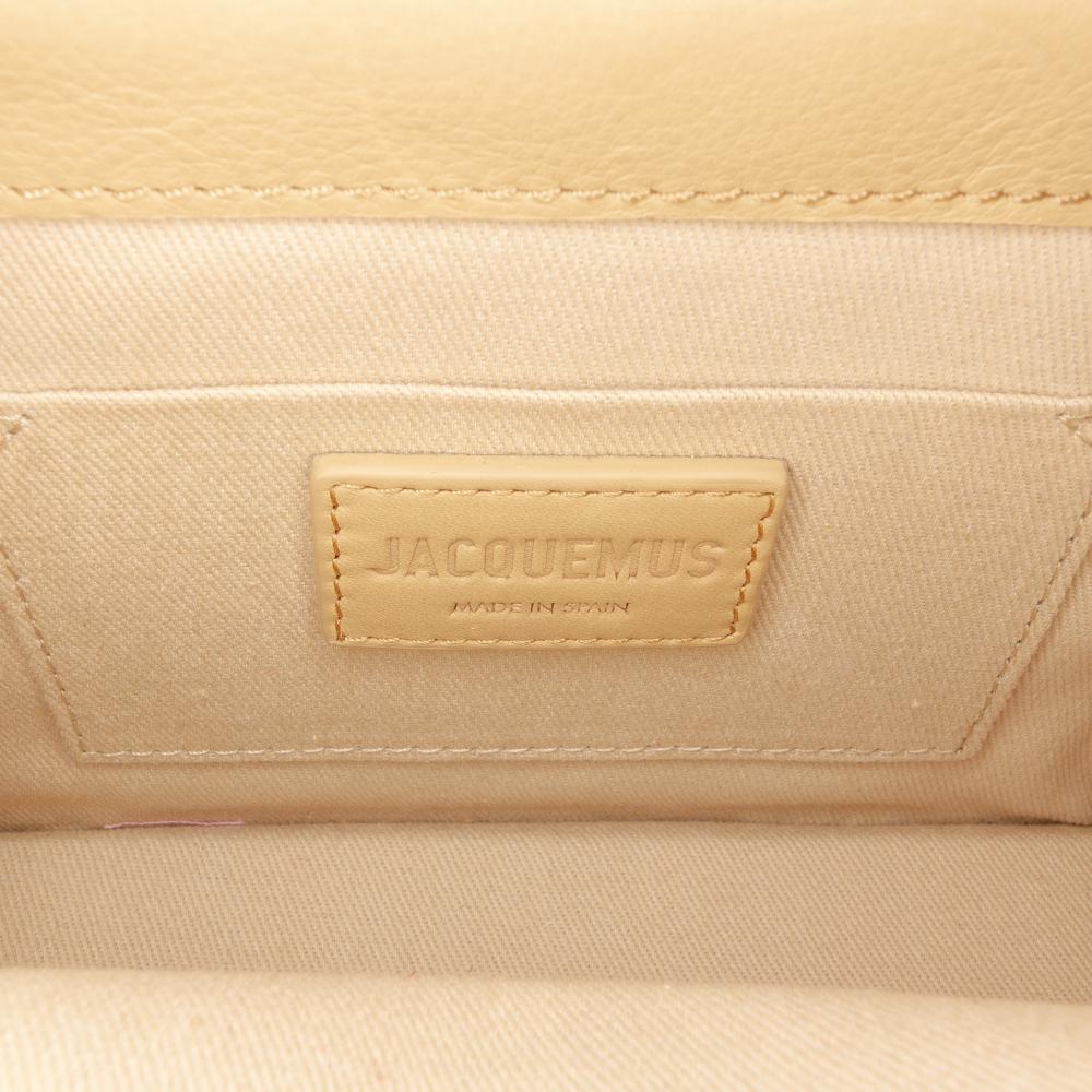 Jacquemus AB Jacquemus Brown Raffia Natural Material Boucle Le Chiquito Noeud Spain