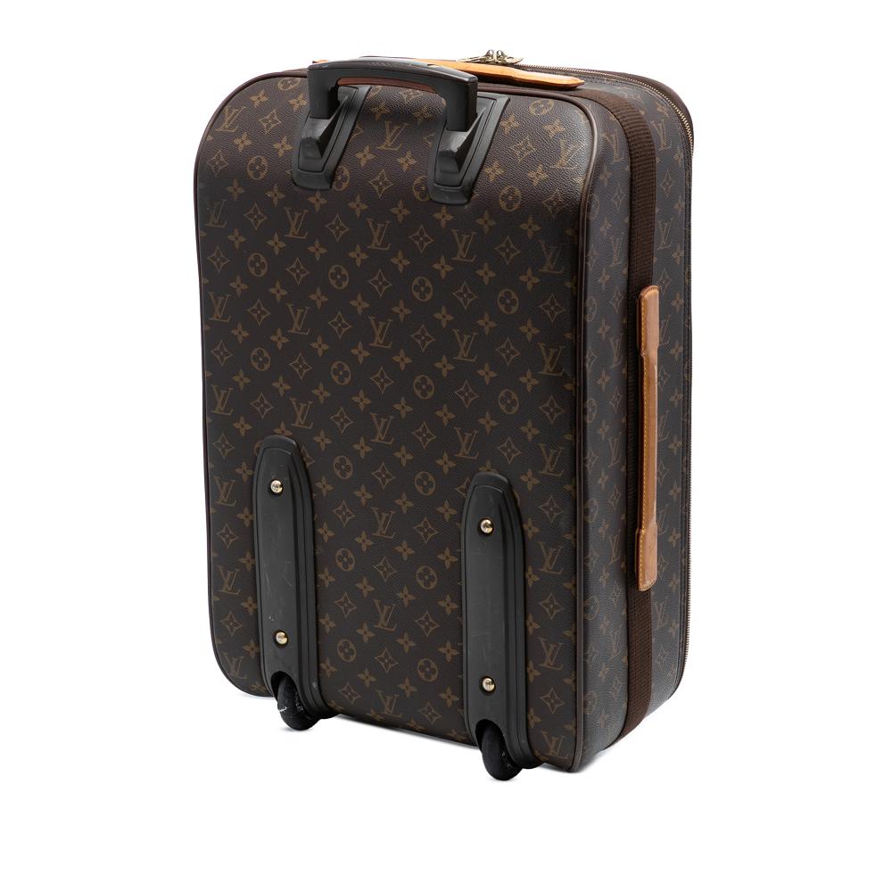 Louis Vuitton B Louis Vuitton Brown Monogram Canvas Fabric Monogram Pegase 55 France