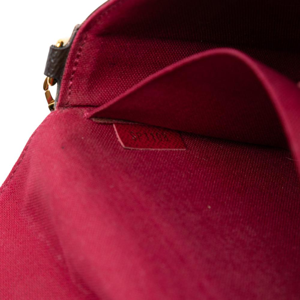 Louis Vuitton B Louis Vuitton Brown Monogram Canvas Fabric Monogram Pochette Felicie France