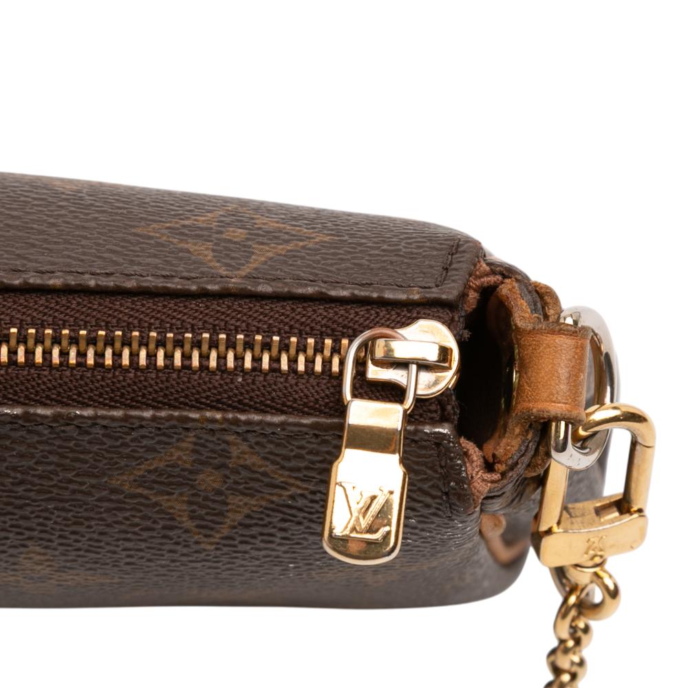 Louis Vuitton B Louis Vuitton Brown Monogram Canvas Fabric Monogram Eva France