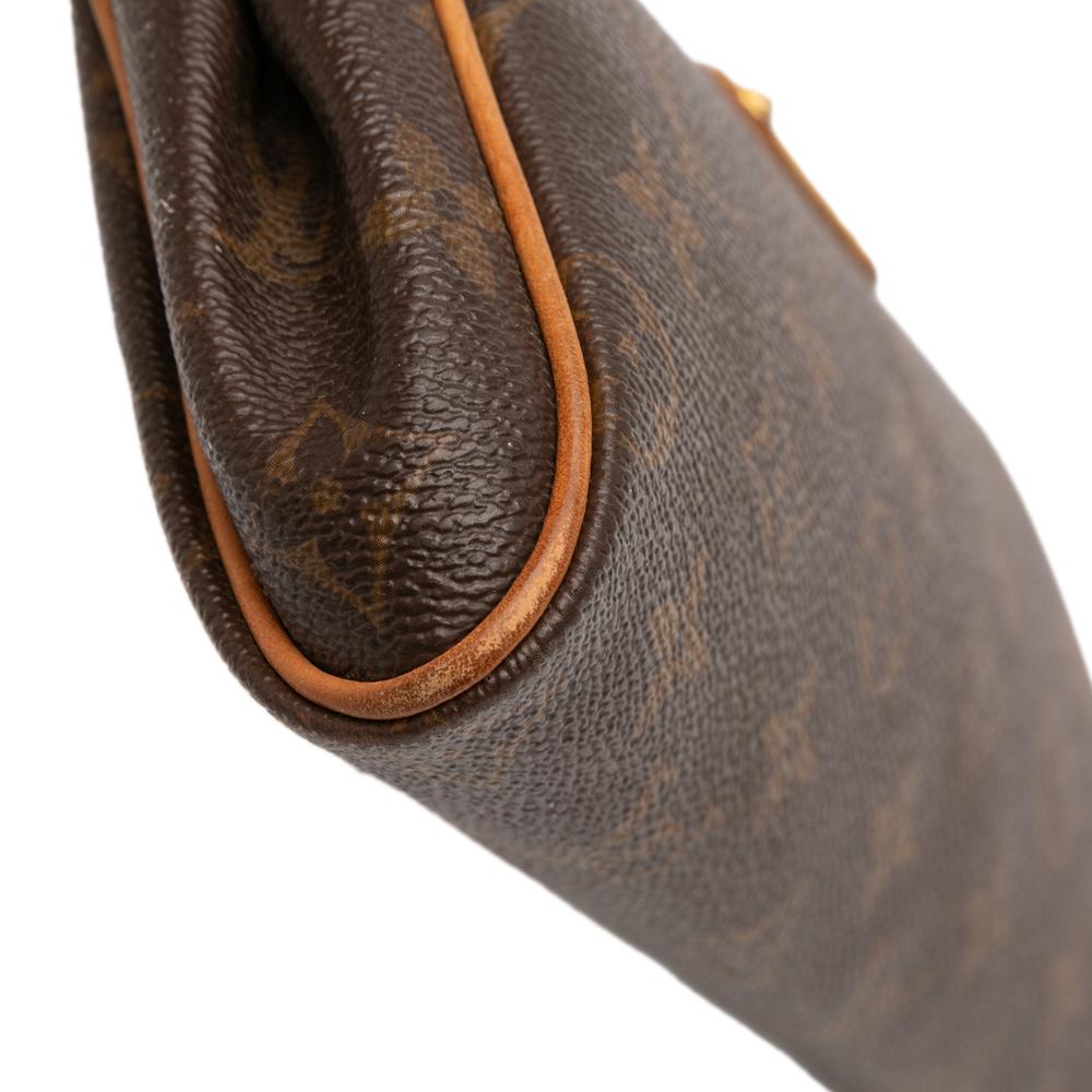 Louis Vuitton B Louis Vuitton Brown Monogram Canvas Fabric Monogram Eva France