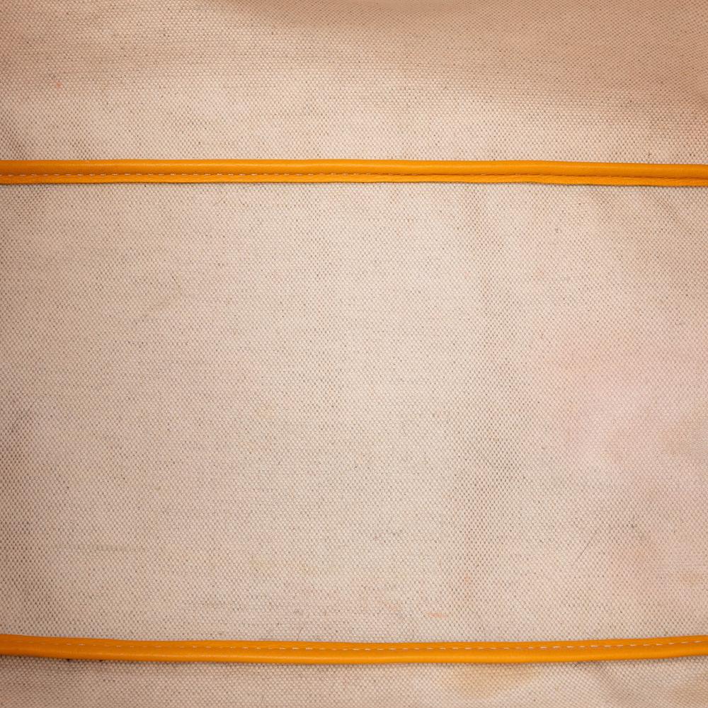 Goyard AB Goyard Yellow Coated Canvas Fabric Goyardine Saint Louis PM France