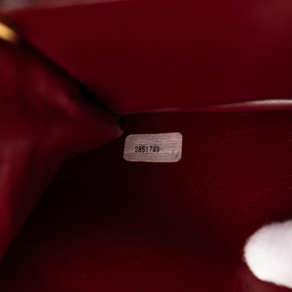 Chanel B Chanel Black Lambskin Leather Leather Medium CC Quilted Lambskin Single Flap France