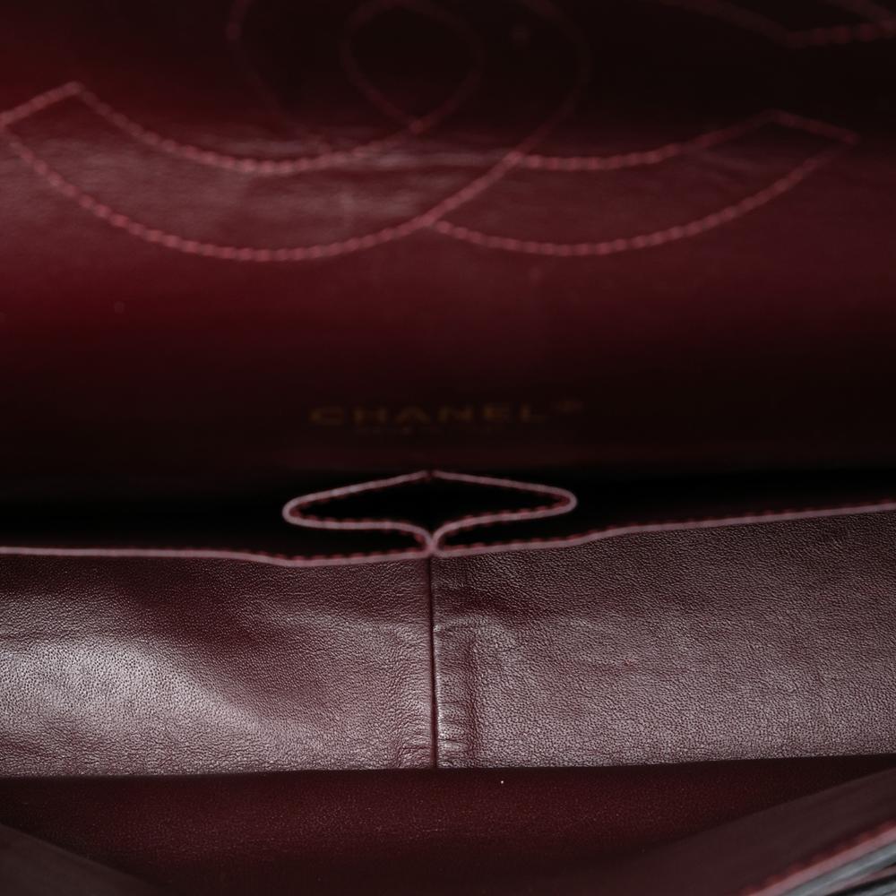 Chanel AB Chanel Black Caviar Leather Leather Maxi Classic Caviar Double Flap Italy