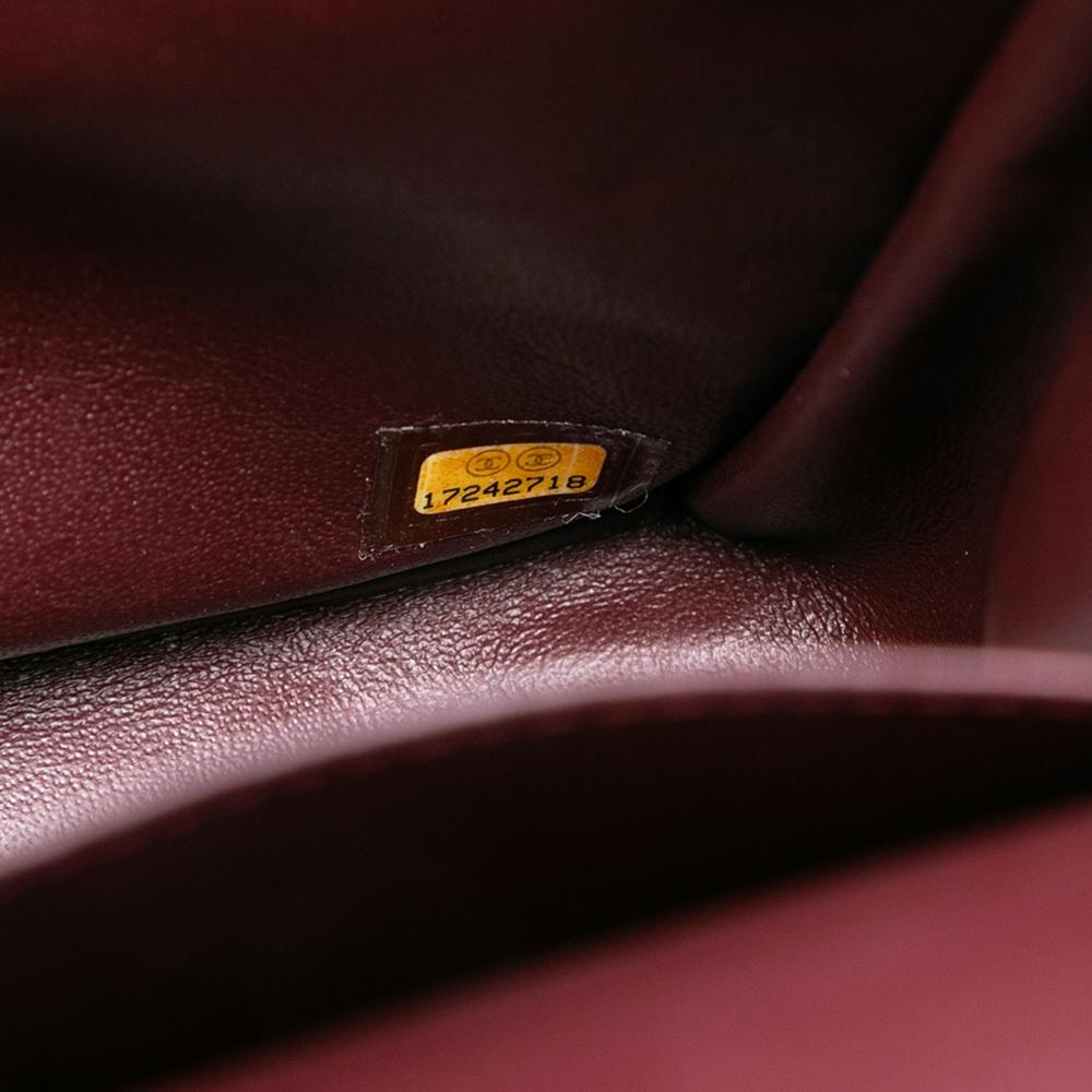 Chanel AB Chanel Black Caviar Leather Leather Maxi Classic Caviar Double Flap Italy