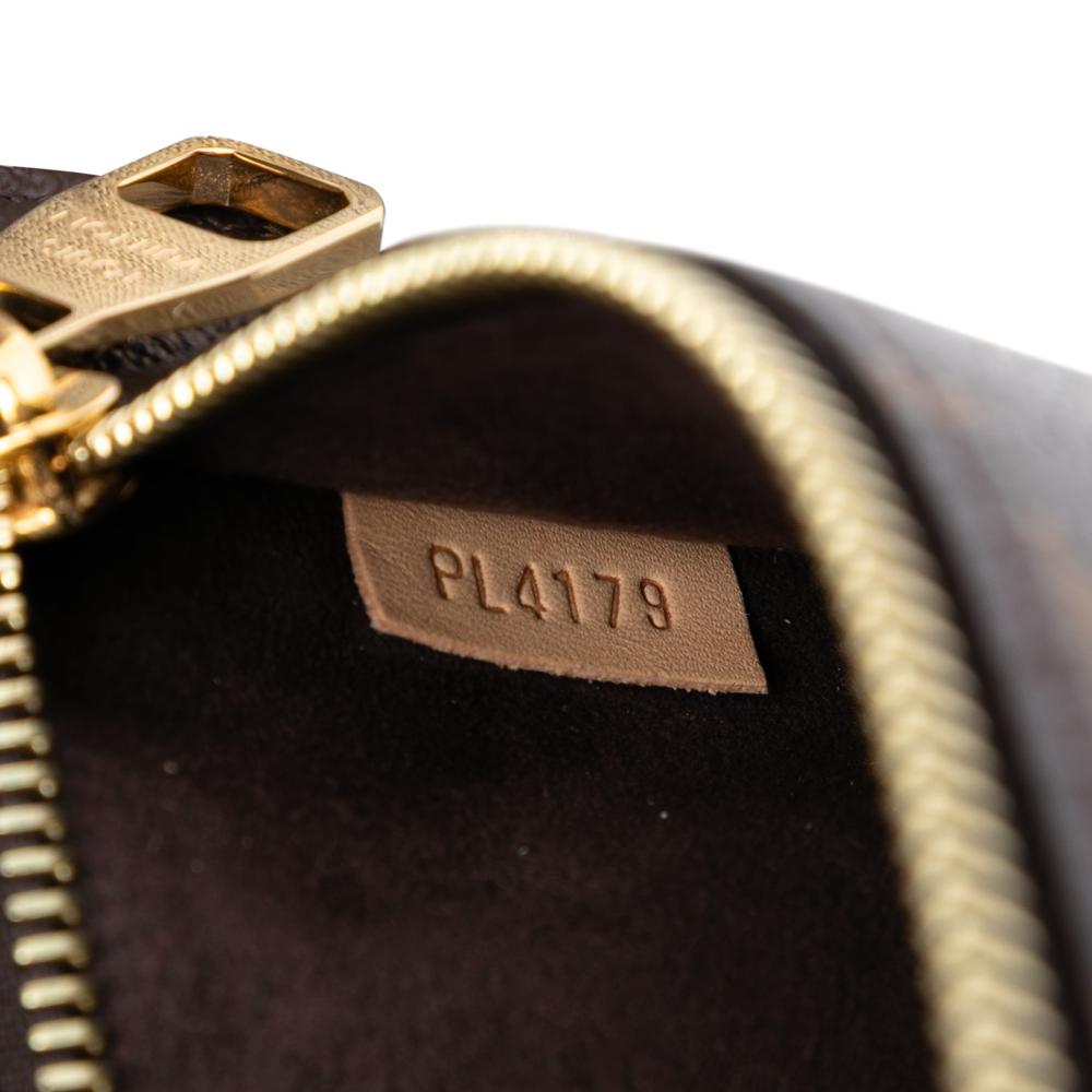 Louis Vuitton AB Louis Vuitton Brown Monogram Canvas Fabric Monogram Pochette Metis Italy