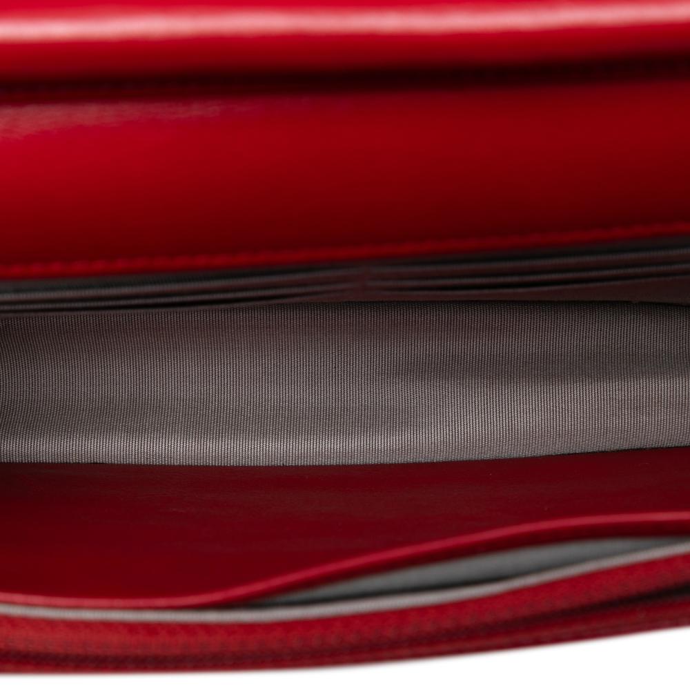 Chanel B Chanel Red Caviar Leather Leather CC Caviar Wallet On Chain Spain