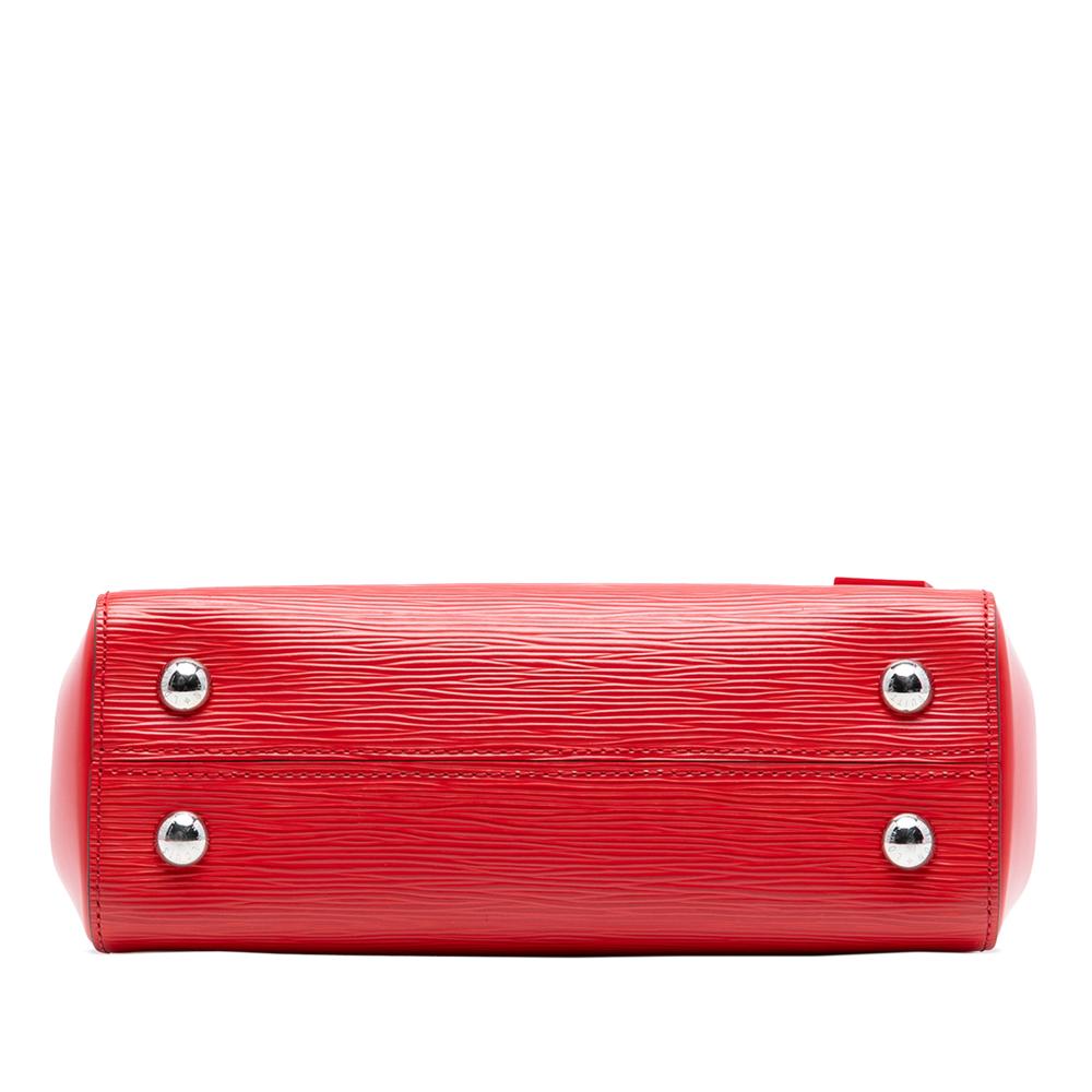 Louis Vuitton B Louis Vuitton Red Epi Leather Leather Epi Cluny BB France