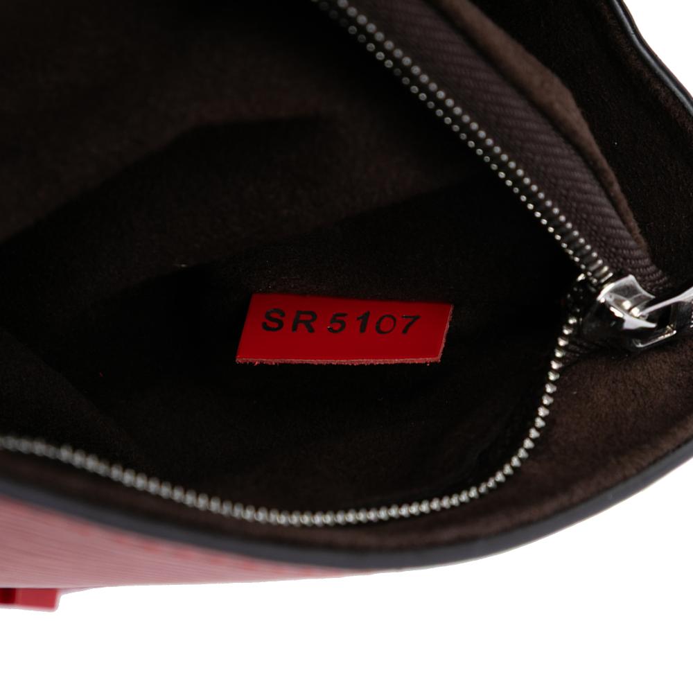 Louis Vuitton B Louis Vuitton Red Epi Leather Leather Epi Cluny BB France