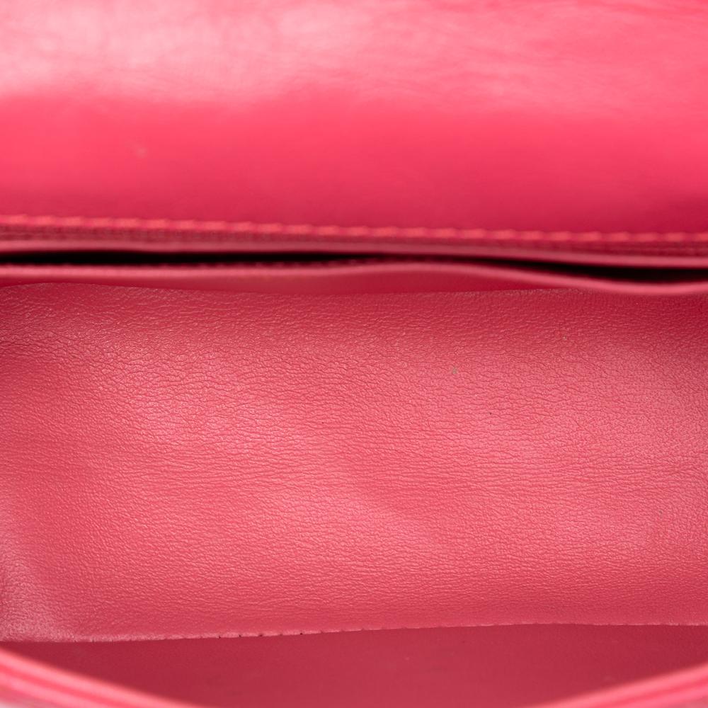 Chanel B Chanel Pink Calf Leather Quilted Aged skin Reissue 2.55 Single Flap 224 France