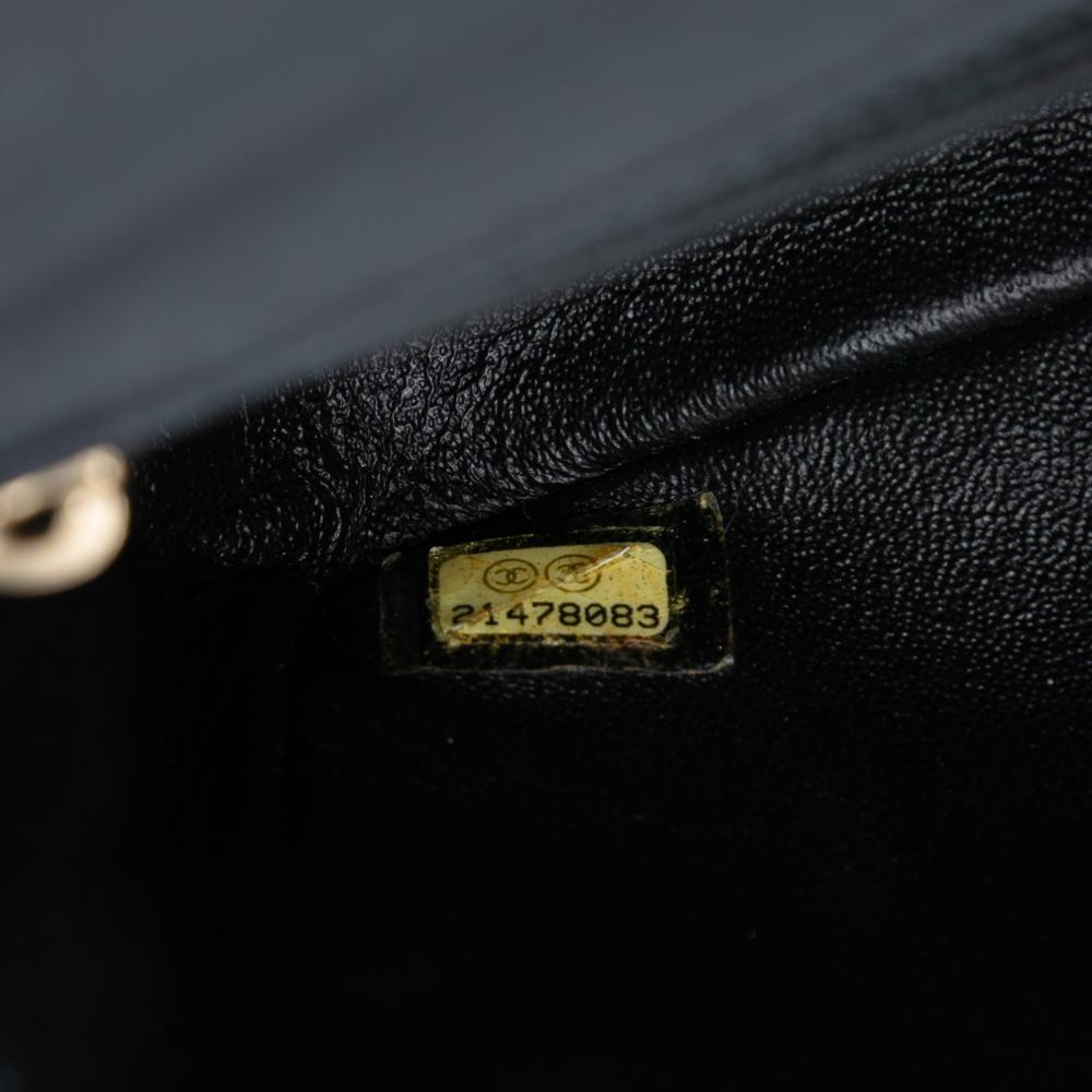 Chanel B Chanel Black Velvet Fabric Mini Rectangular Classic Single Flap France