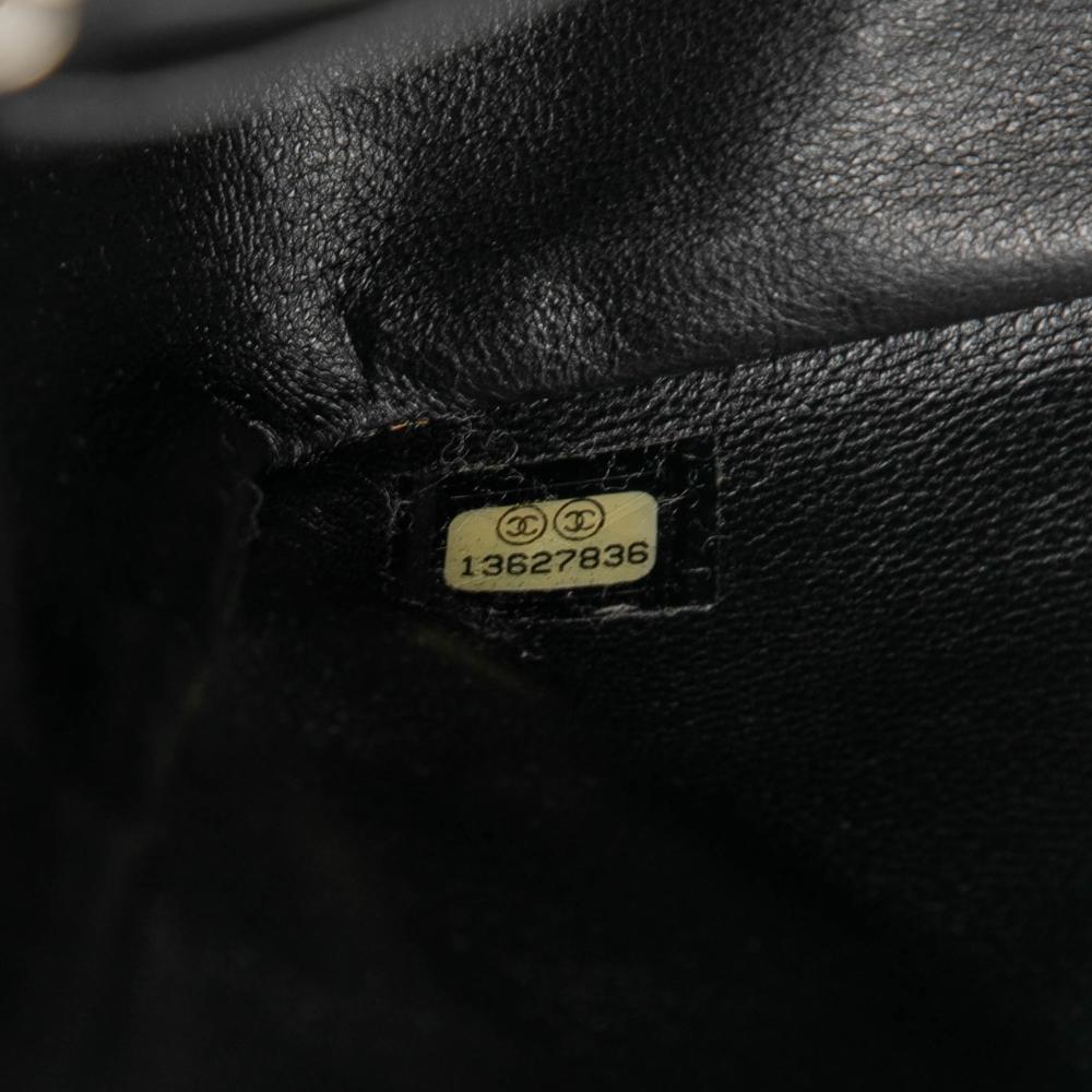 Chanel AB Chanel Black Caviar Leather Leather Jumbo Classic Caviar Double Flap Italy