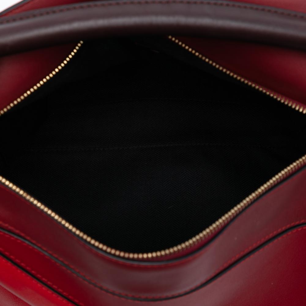 Loewe AB LOEWE Red Calf Leather Medium Tricolor skin Puzzle Satchel Spain