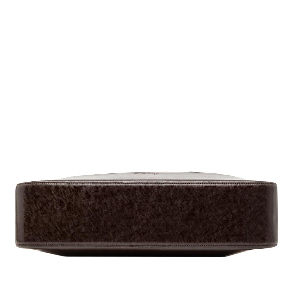 Burberry B Burberry Brown Beige Canvas Fabric Haymarket Check Tote United Kingdom