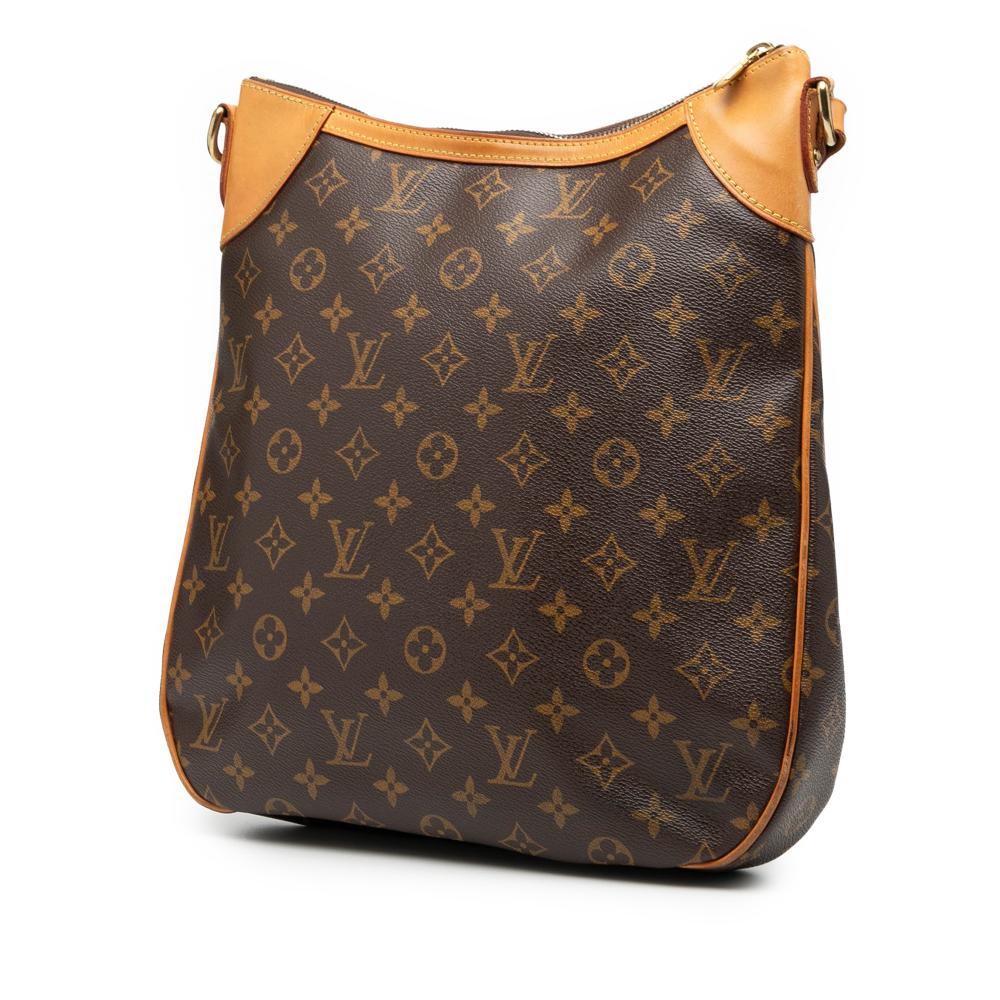 Louis Vuitton B Louis Vuitton Brown Monogram Canvas Fabric Monogram Odeon MM France