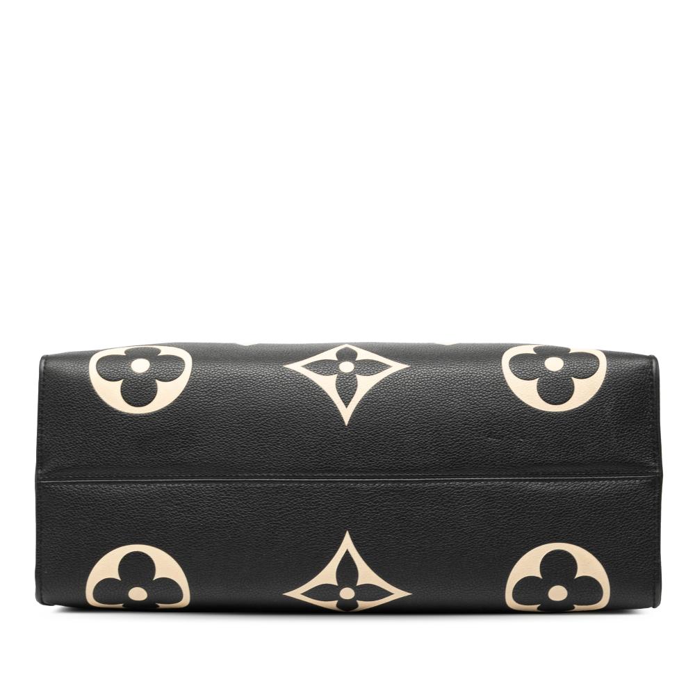 Louis Vuitton B Louis Vuitton Black Monogram Empreinte Leather Giant Crafty Onthego GM France